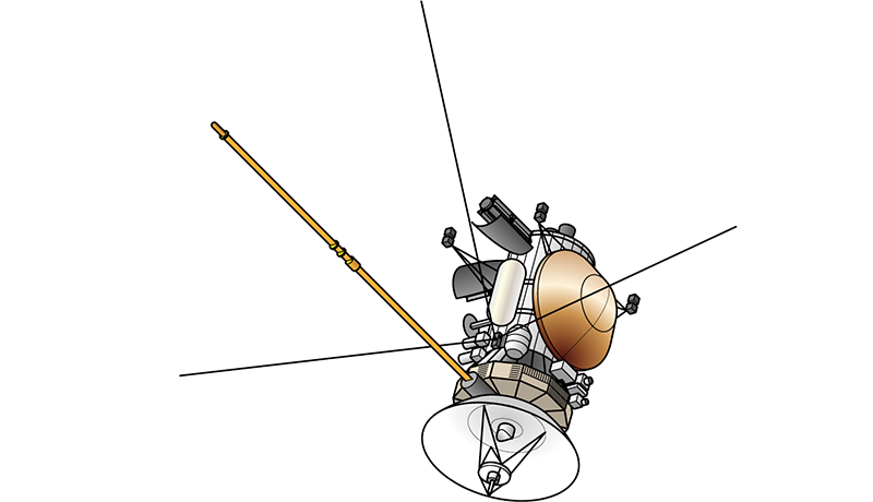 Hero image - Cassini probe